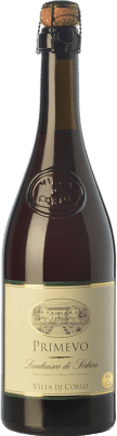 13,95 € 送料無料 | 赤ワイン Villa di Corlo Primevo D.O.C. Lambrusco di Sorbara エミリア=ロマーニャ イタリア Lambrusco di Sorbara ボトル 75 cl