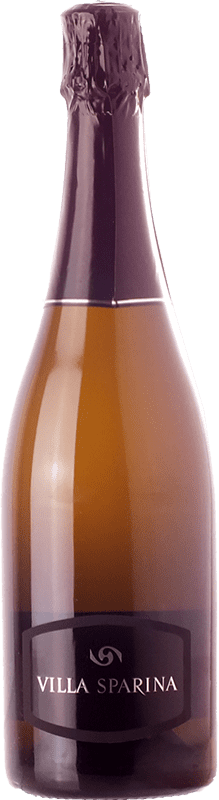 19,95 € Бесплатная доставка | Белое игристое вино Villa Sparina брют I.G.T. Vino Spumante di Qualità Италия Cortese бутылка 75 cl