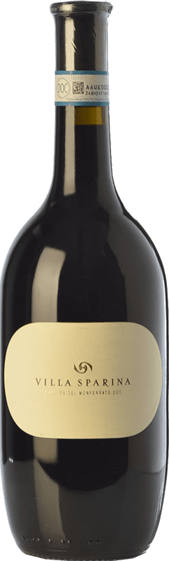 14,95 € Free Shipping | Red wine Villa Sparina D.O.C. Barbera del Monferrato Piemonte Italy Barbera Bottle 75 cl
