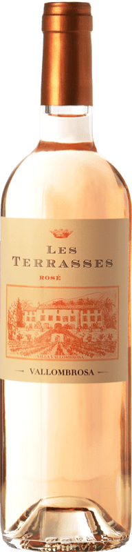 22,95 € 送料無料 | ロゼワイン Villa Vallombrosa Les Terrasses Rosé — ロゼ A.O.C. Côtes de Provence プロヴァンス フランス Syrah — シラー, Garnacha — グルナッシュ, Monastrell — モナストレル, Cinsault — サンソー 75 cl