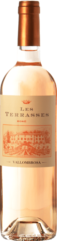 21,95 € Envoi gratuit | Vin rose Villa Vallombrosa Les Terrasses Rosé A.O.C. Côtes de Provence Provence France Syrah, Grenache, Monastrell, Cinsault Bouteille 75 cl