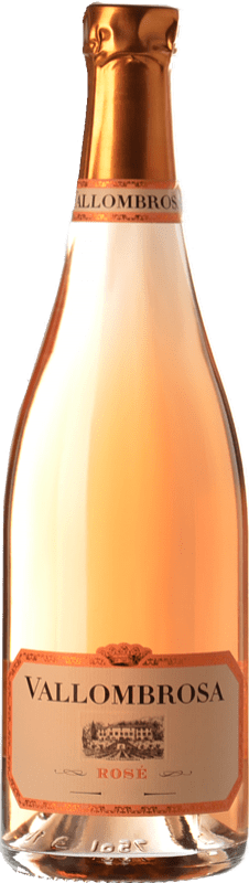 29,95 € Бесплатная доставка | Розовое вино Villa Vallombrosa Rosé — Розе A.O.C. Côtes de Provence Прованс Франция Syrah — Сира, Garnacha — Гренаш, Mourvèdre — Мурведр, Cinsault — Сансо Бутылка 75 cl