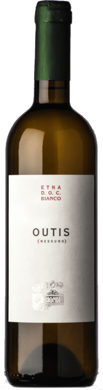 29,95 € Бесплатная доставка | Белое вино Vini Biondi Outis D.O.C. Etna Сицилия Италия Malvasia — Мальвасия, Carricante — Карриканте, Catarratto — Катаратто, Muscatella — Мускателла, Mannella — Маннелла 75 cl