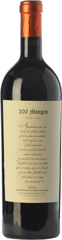 57,95 € Envoi gratuit | Vin Rouge Vinícola Real 200 Monges Sélection, Spécial Réserve D.O.Ca. Rioja La Rioja Espagne Tempranillo Bouteille 75 cl