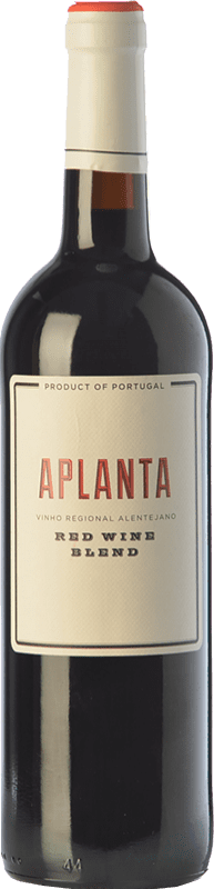 8,95 € Free Shipping | Red wine Vinos del Atlántico Aplanta Aged I.G. Alentejo Alentejo Portugal Grenache Tintorera, Aragonez Bottle 75 cl