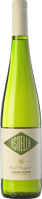 16,95 € 送料無料 | 白ワイン Vinos del Atlántico Asnella I.G. Vinho Verde ビンホベルデ ポルトガル Loureiro, Arinto ボトル 75 cl