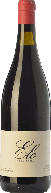 35,95 € Spedizione Gratuita | Vino Rosso Vinos del Atlántico Elo Crianza — Invecchiato in Botte D.O. Yecla Regione di Murcia Spagna Monastrell Bottiglia 75 cl