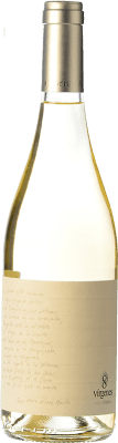 12,95 € Free Shipping | White wine Vinos La Zorra 8 Vírgenes Serranas Aged D.O.P. Vino de Calidad Sierra de Salamanca Castilla y León Spain Palomino Fino, Muscatel Small Grain, Rufete White Bottle 75 cl