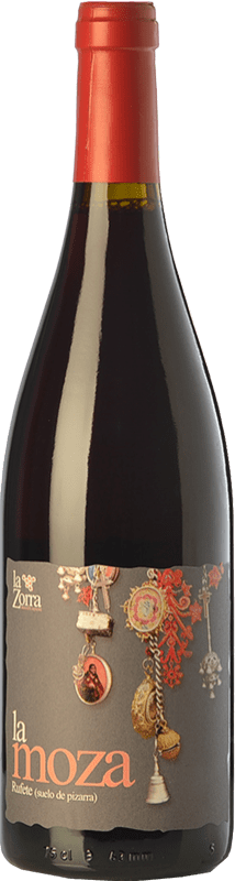 19,95 € 免费送货 | 红酒 Vinos La Zorra La Moza 岁 D.O.P. Vino de Calidad Sierra de Salamanca 卡斯蒂利亚莱昂 西班牙 Rufete 瓶子 75 cl