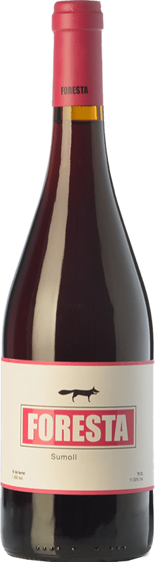 16,95 € 免费送货 | 红酒 Vins de Foresta 年轻的 西班牙 Sumoll 瓶子 75 cl