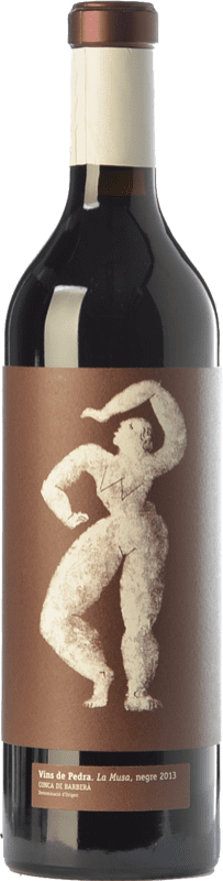 10,95 € Free Shipping | Red wine Vins de Pedra La Musa Aged D.O. Conca de Barberà Catalonia Spain Merlot, Syrah, Cabernet Sauvignon Bottle 75 cl