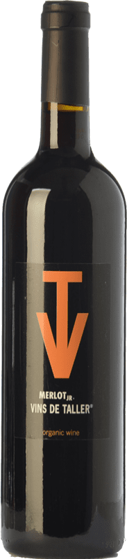 9,95 € Бесплатная доставка | Красное вино Vins de Taller JR молодое Испания Merlot — Мерло 75 cl