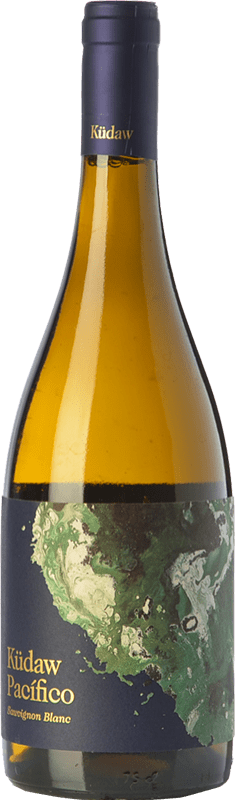 10,95 € Free Shipping | White Wine Vintae Chile Küdaw Pacífico Crianza — Aged I.G. Valle de Casablanca Valley of Casablanca Chile Sauvignon Bottle 75 cl