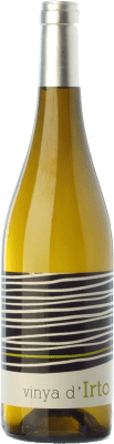 7,95 € Spedizione Gratuita | Vino bianco Vinya d'Irto Blanc D.O. Terra Alta Catalogna Spagna Grenache Bianca, Viognier, Macabeo Bottiglia 75 cl