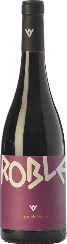 7,95 € Free Shipping | Red Wine Els Vilars Roure Young D.O. Costers del Segre Catalonia Spain Merlot, Syrah — Shiraz Bottle 75 cl