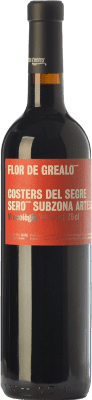 16,95 € 免费送货 | 红酒 Vinya L'Hereu Flor de Grealó 岁 D.O. Costers del Segre 加泰罗尼亚 西班牙 Merlot, Syrah, Cabernet Sauvignon 瓶子 75 cl