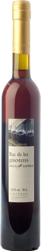 59,95 € Бесплатная доставка | Сладкое вино Aspres Bac de les Ginesteres D.O. Empordà Каталония Испания Garnacha — Гренаш Средняя бутылка 50 cl