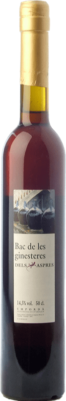 53,95 € Kostenloser Versand | Süßer Wein Aspres Bac de les Ginesteres D.O. Empordà Katalonien Spanien Grenache Grau Medium Flasche 50 cl