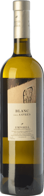 18,95 € Free Shipping | White wine Aspres Blanc Criança Crianza D.O. Empordà Catalonia Spain Grenache White Bottle 75 cl