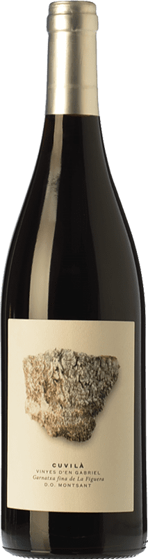 22,95 € Free Shipping | Red Wine Vinyes d'en Gabriel Cuvilà Crianza — Aged D.O. Montsant Catalonia Spain Garnacha — Grenache Bottle 75 cl