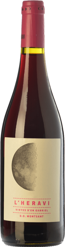 7,95 € Free Shipping | Red wine Vinyes d'en Gabriel L'Heravi Joven D.O. Montsant Catalonia Spain Syrah, Grenache, Carignan Bottle 75 cl