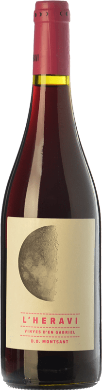 7,95 € Free Shipping | Red wine Vinyes d'en Gabriel L'Heravi Young D.O. Montsant Catalonia Spain Syrah, Grenache, Carignan Bottle 75 cl