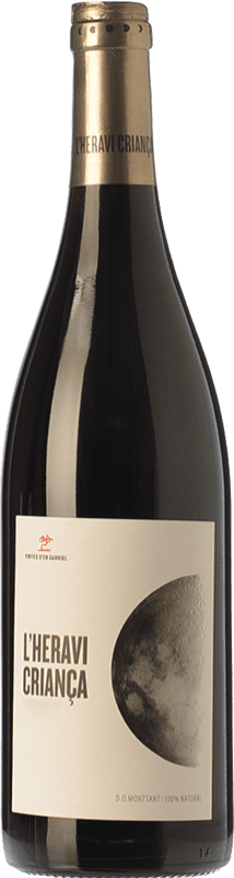 14,95 € Free Shipping | Red wine Vinyes d'en Gabriel L'Heravi Criança Aged D.O. Montsant Catalonia Spain Grenache, Carignan Bottle 75 cl