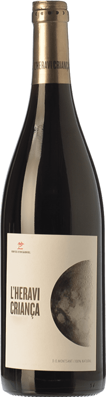 16,95 € Free Shipping | Red Wine Vinyes d'en Gabriel L'Heravi Criança Crianza — Aged D.O. Montsant Catalonia Spain Garnacha — Grenache, Cariñena — Carignan Bottle 75 cl