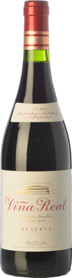 33,95 € Envoi gratuit | Vin rouge Viña Real Réserve D.O.Ca. Rioja La Rioja Espagne Tempranillo, Graciano, Mazuelo, Grenache Tintorera Bouteille Magnum 1,5 L