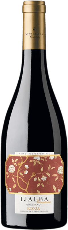 18,95 € Envío gratis | Vino tinto Viña Ijalba Joven D.O.Ca. Rioja La Rioja España Graciano Botella 75 cl