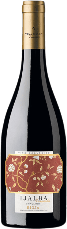 21,95 € Kostenloser Versand | Rotwein Viña Ijalba Jung D.O.Ca. Rioja La Rioja Spanien Graciano Flasche 75 cl