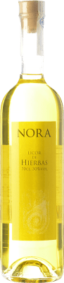 12,95 € Envio grátis | Licor de ervas Viña Nora D.O. Orujo de Galicia Galiza Espanha Garrafa 70 cl