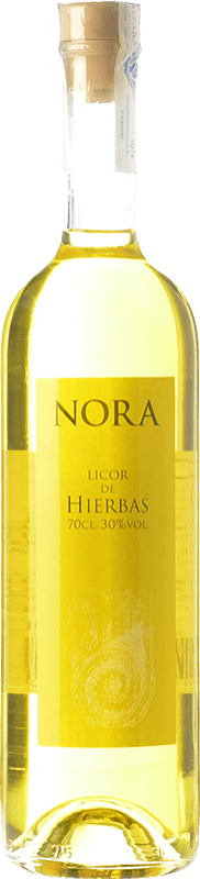 12,95 € Envio grátis | Licor de ervas Viña Nora D.O. Orujo de Galicia Galiza Espanha Garrafa 70 cl