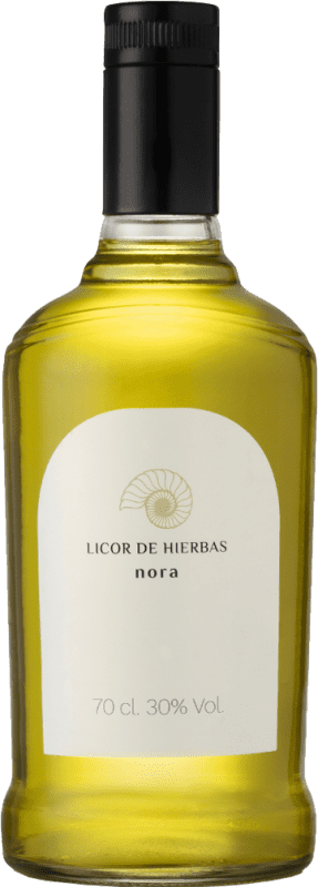 15,95 € Envio grátis | Licor de ervas Viña Nora D.O. Orujo de Galicia Galiza Espanha Garrafa 70 cl