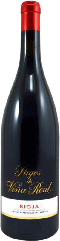 133,95 € Free Shipping | Red wine Viña Real Pagos D.O.Ca. Rioja The Rioja Spain Tempranillo Bottle 75 cl