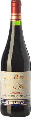 39,95 € Free Shipping | Red wine Viña Real Grand Reserve D.O.Ca. Rioja The Rioja Spain Tempranillo, Grenache, Graciano, Mazuelo Bottle 75 cl