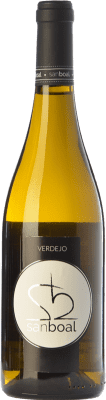 11,95 € 免费送货 | 白酒 Viña Sanboal I.G.P. Vino de la Tierra de Castilla y León 卡斯蒂利亚莱昂 西班牙 Verdejo 瓶子 75 cl