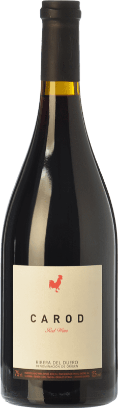 44,95 € Бесплатная доставка | Красное вино Viña Sastre Carod Резерва D.O. Ribera del Duero Кастилия-Леон Испания Tempranillo — Темпранильо, Merlot — Мерло, Cabernet Sauvignon — Каберне Совиньон Бутылка 75 cl