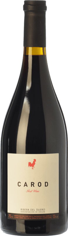 42,95 € Envoi gratuit | Vin rouge Viña Sastre Carod Réserve D.O. Ribera del Duero Castille et Leon Espagne Tempranillo, Merlot, Cabernet Sauvignon Bouteille 75 cl