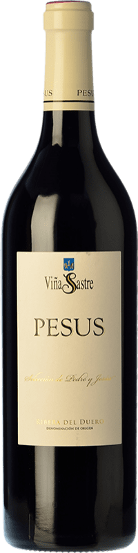 461,95 € Envio grátis | Vinho Tinto Viña Sastre Pesus Reserva D.O. Ribera del Duero Castela e Leão Espanha Tempranillo, Merlot, Cabernet Sauvignon 75 cl