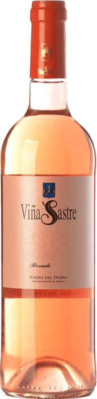 17,95 € 免费送货 | 玫瑰酒 Viña Sastre D.O. Ribera del Duero 卡斯蒂利亚莱昂 西班牙 Tempranillo 瓶子 75 cl