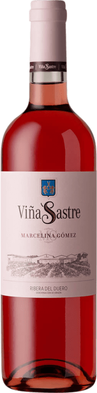 16,95 € 免费送货 | 玫瑰酒 Viña Sastre D.O. Ribera del Duero 卡斯蒂利亚莱昂 西班牙 Tempranillo 瓶子 75 cl