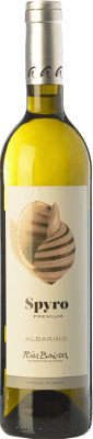 10,95 € Envío gratis | Vino Blanco Viña Sobreira Spyro Añada Selección, Premium D.O. Rías Baixas Galicia España Albariño 75 cl