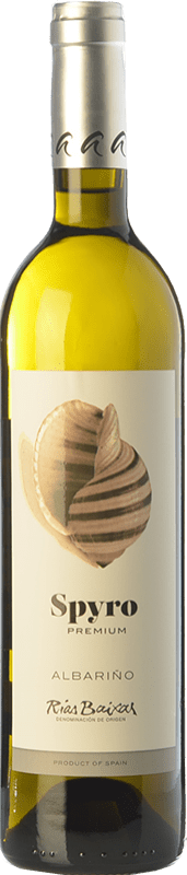 10,95 € Free Shipping | White Wine Viña Sobreira Spyro Añada Selection, Premium D.O. Rías Baixas Galicia Spain Albariño — Albarinho Bottle 75 cl