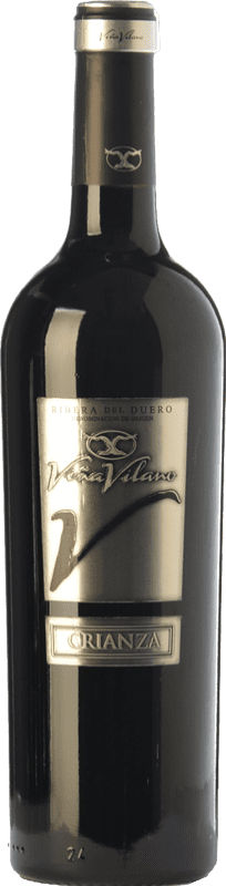 13,95 € Free Shipping | Red wine Viña Vilano Aged D.O. Ribera del Duero Castilla y León Spain Tempranillo Bottle 75 cl