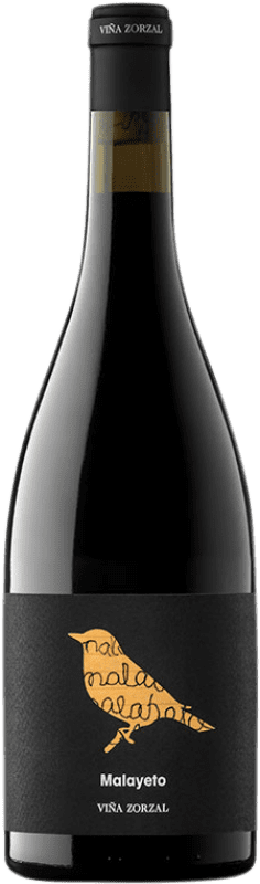 21,95 € Envio grátis | Vinho Tinto Viña Zorzal Malayeto Jovem D.O. Navarra Navarra Espanha Garnacha — Grenache Garrafa 75 cl