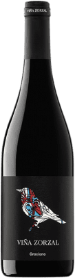 10,95 € Kostenloser Versand | Rotwein Viña Zorzal Jung D.O. Navarra Navarra Spanien Graciano Flasche 75 cl