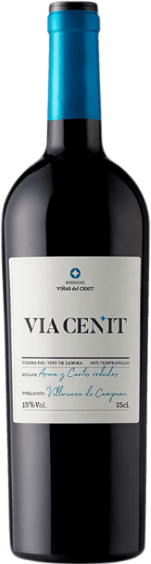 23,95 € Envoi gratuit | Vin rouge Viñas del Cénit Via Crianza D.O. Tierra del Vino de Zamora Castille et Leon Espagne Tempranillo Bouteille 75 cl
