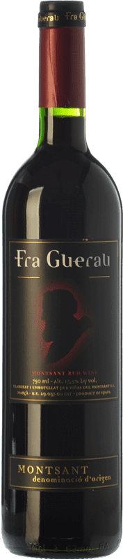 8,95 € Free Shipping | Red wine Viñas del Montsant Fra Guerau Aged D.O. Montsant Catalonia Spain Tempranillo, Merlot, Syrah, Grenache, Cabernet Sauvignon, Torrontés Bottle 75 cl