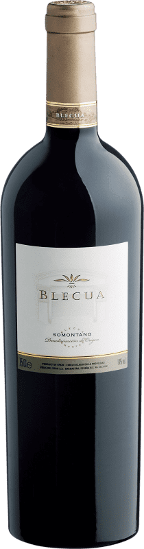 91,95 € Free Shipping | Red wine Viñas del Vero Blecua Crianza 2008 D.O. Somontano Aragon Spain Tempranillo, Merlot, Syrah, Cabernet Sauvignon Bottle 75 cl